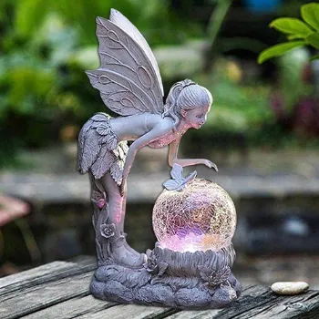 Elegant Garden Angel Sculpture
